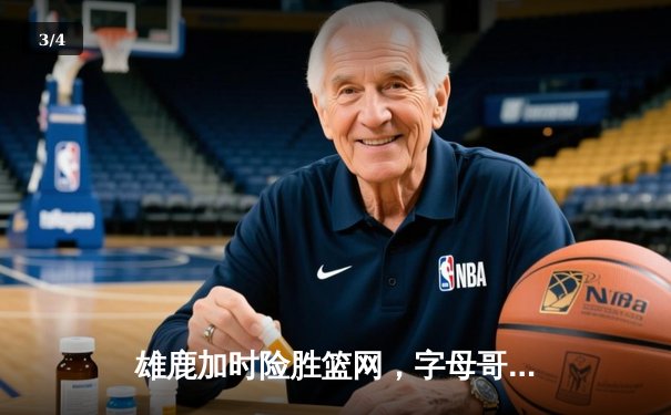 雄鹿加时险胜篮网，字母哥44分主宰关键时刻 - 3